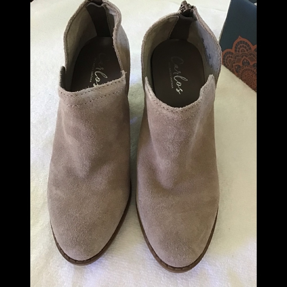 Carlos Santana Carmin Suede Bootie 6